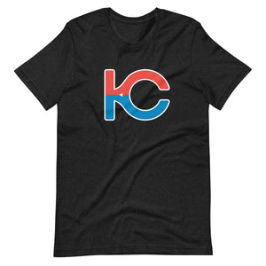 KC Split Logo | Black Heather
