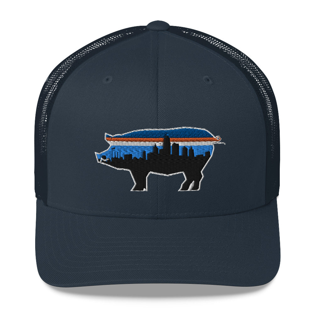 kansascity pig trucker cap