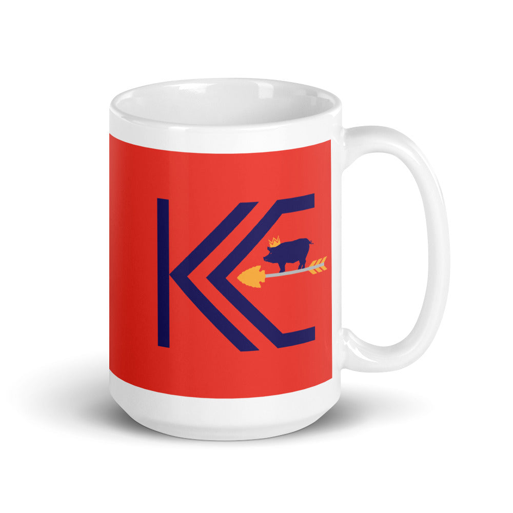 Three KC Alternate Logo Mug